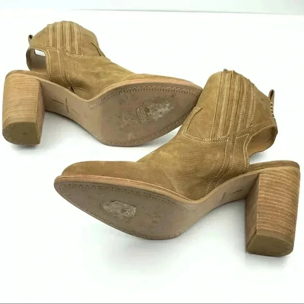 Dolce Vita JASPER ankle bootie 9.5 nubuck western